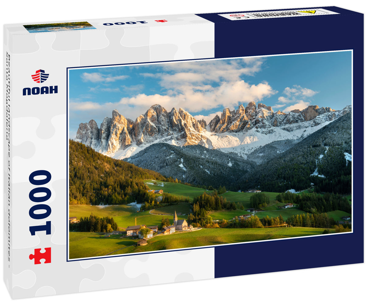 Beautiful landscape of Italian dolomites - Santa Magdalena