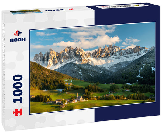 Beautiful landscape of Italian dolomites - Santa Magdalena