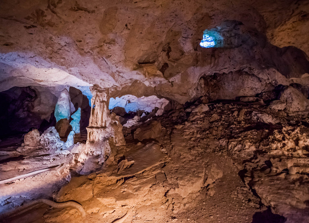 Green grotto caves in Jamaica travel destination