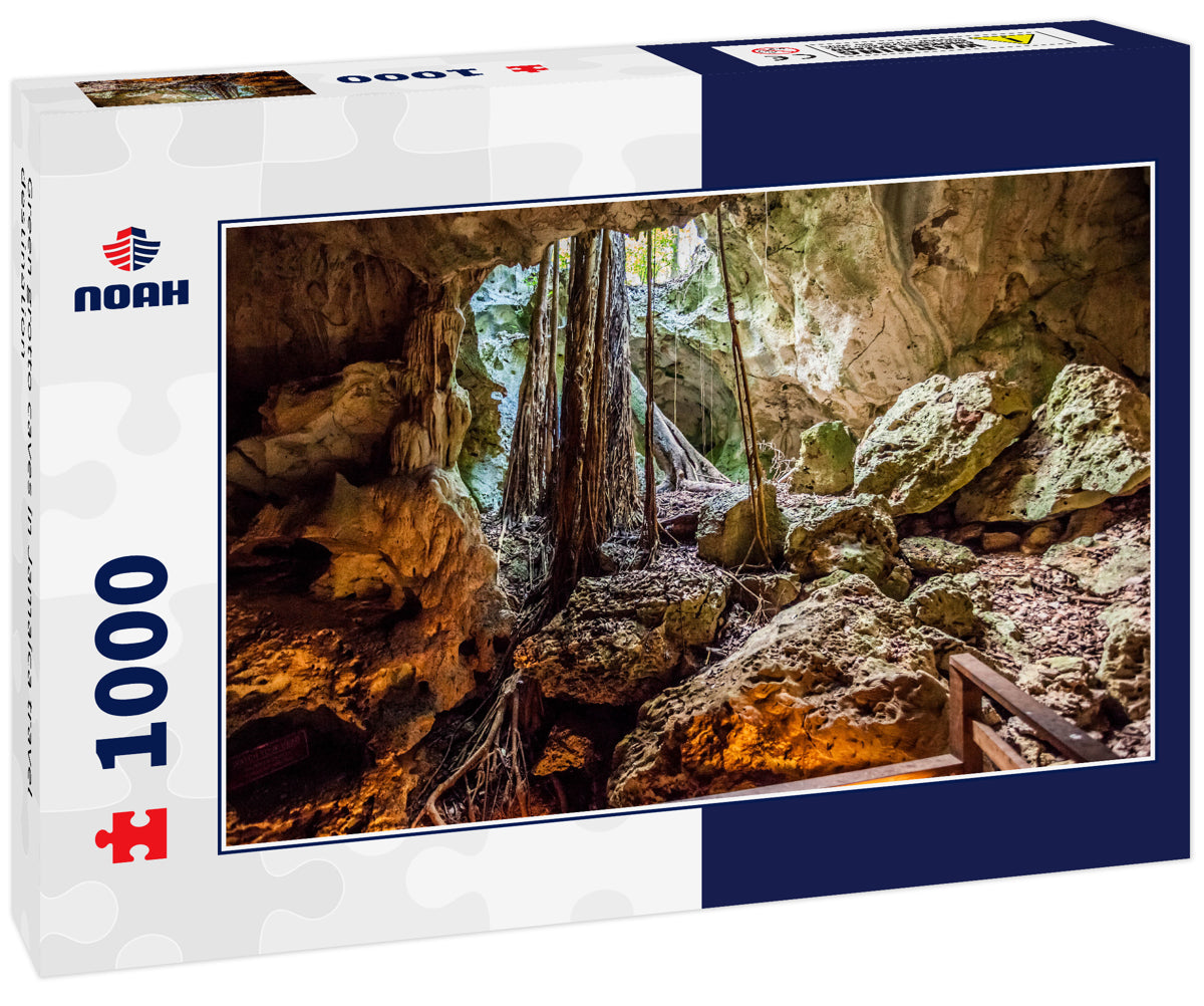 Green grotto caves in Jamaica travel destination