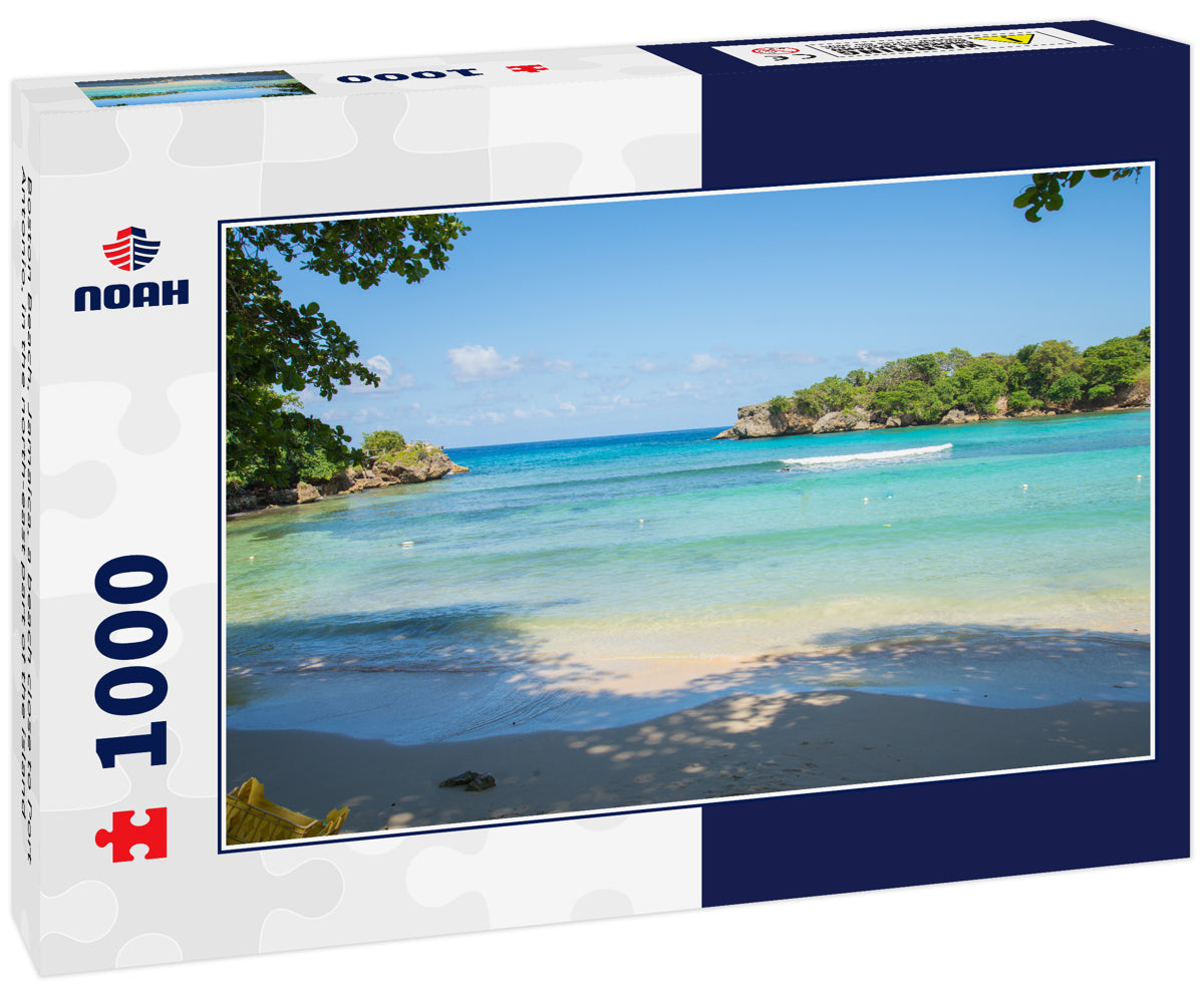 Boston Beach, Jamaica, a beach close to Port Antonio, in the north-east part of the island