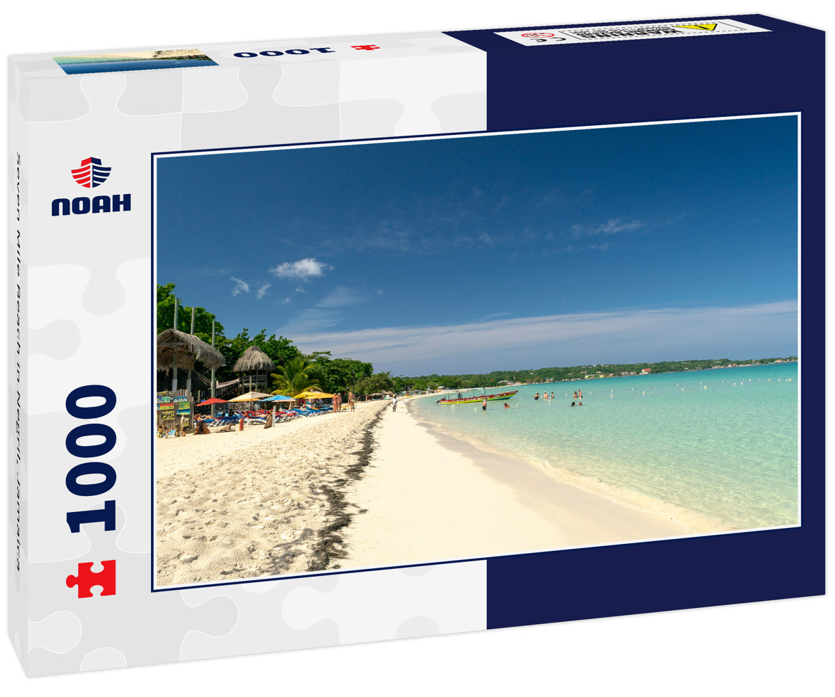 Seven Mile Beach in Negril, Jamaica