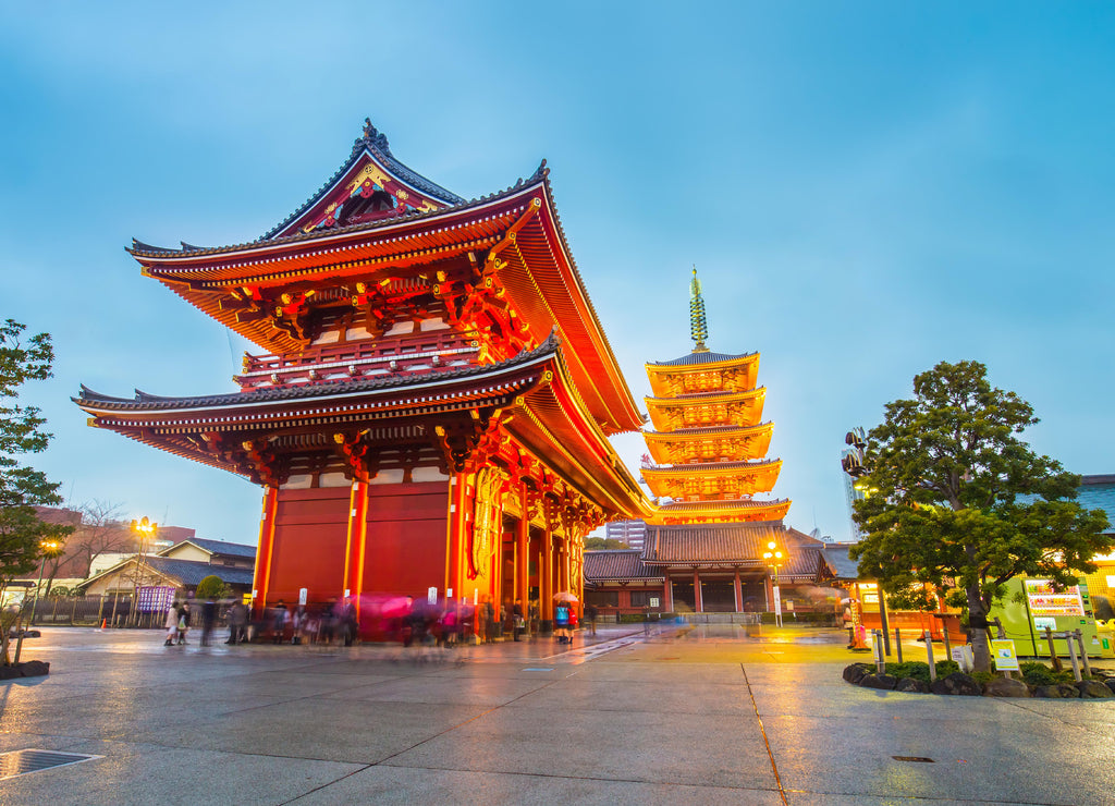 Senso-ji Temple in Tokyo, Japan