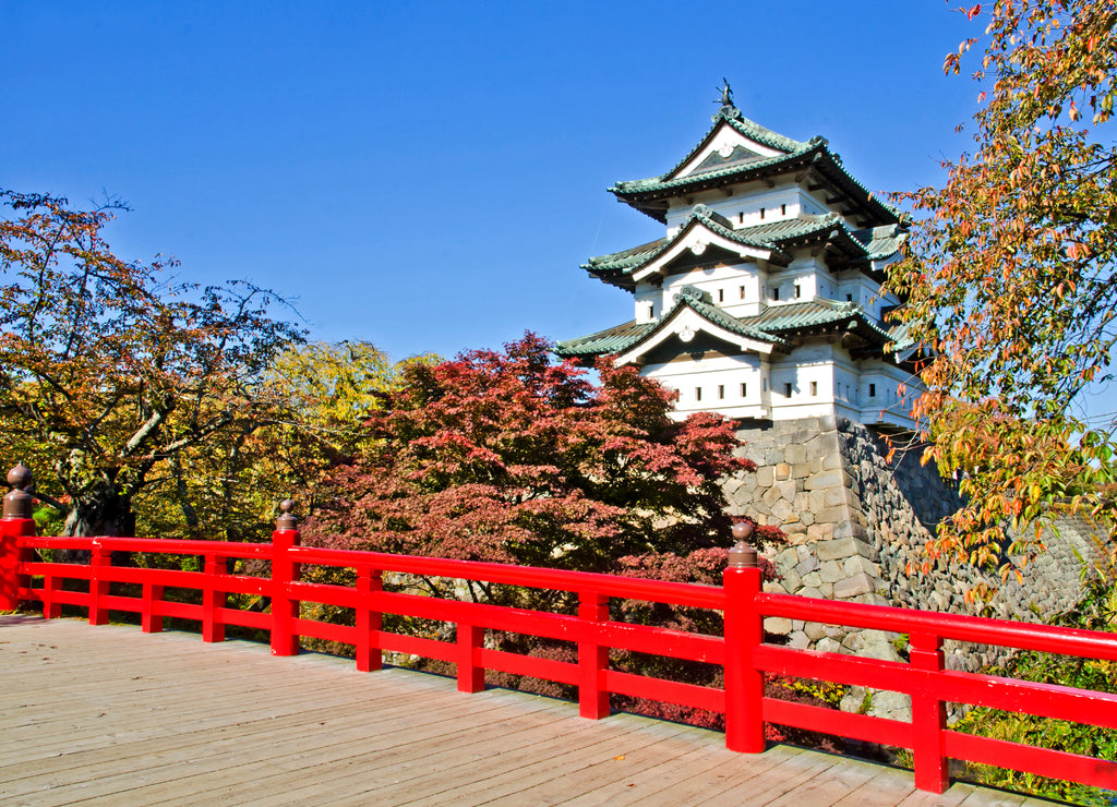 Hirosaki Castle in Japan