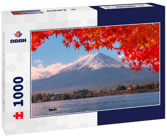 Autumn at Fuji mountain in Japan