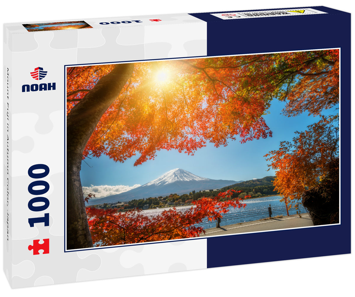 Mount Fuji in Autumn Color, Japan