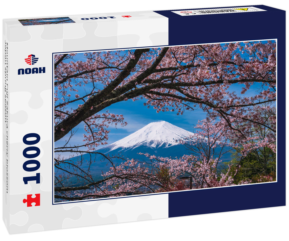 Mountain Fuji Sakura cherry blossom Japan spring season