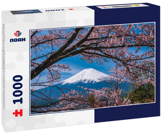 Mountain Fuji Sakura cherry blossom Japan spring season