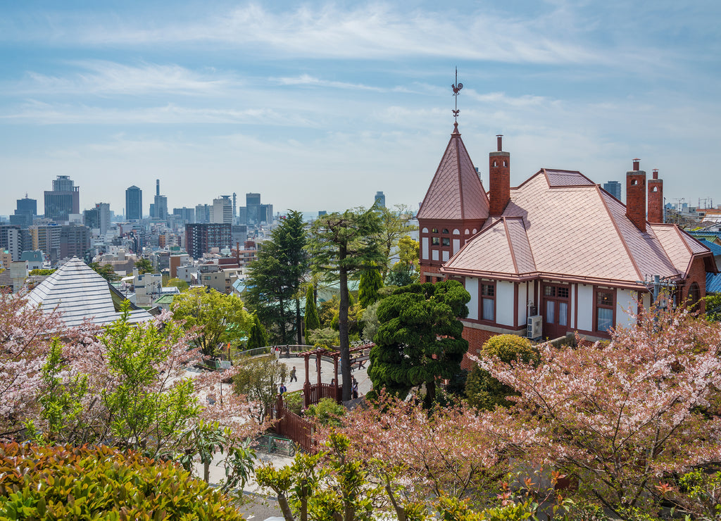 Historical building in Kitano district, Kobe city