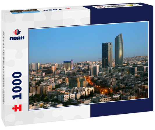 Amman skyline at sunrise Jordan