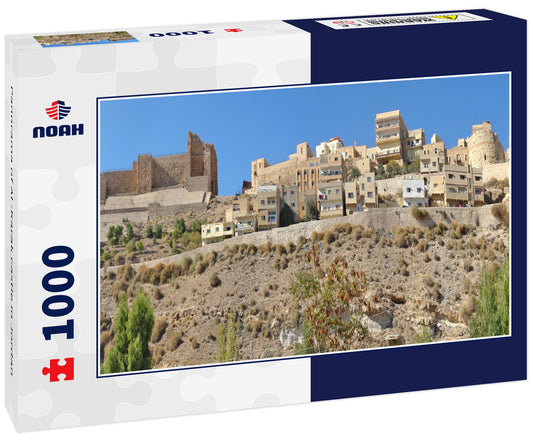 Panorama of Al -Karak castle in Jordan