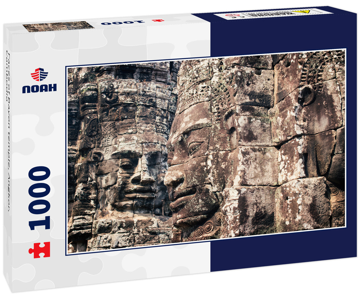 Faces of Bayon temple, Angkor, Cambodia