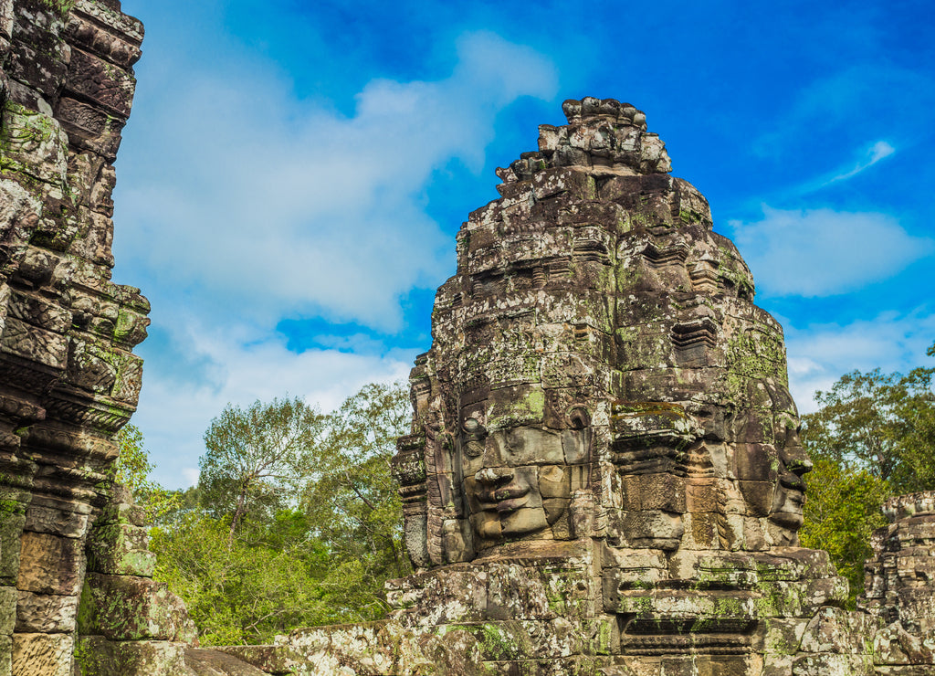 Cambodia ancient castle