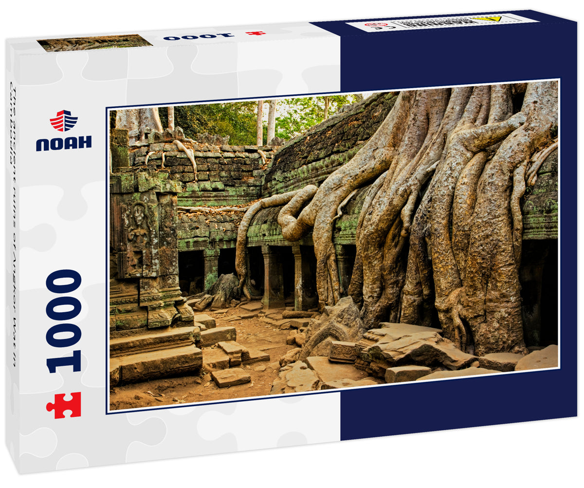 The ancient ruins of Angkor Wat in Cambodia