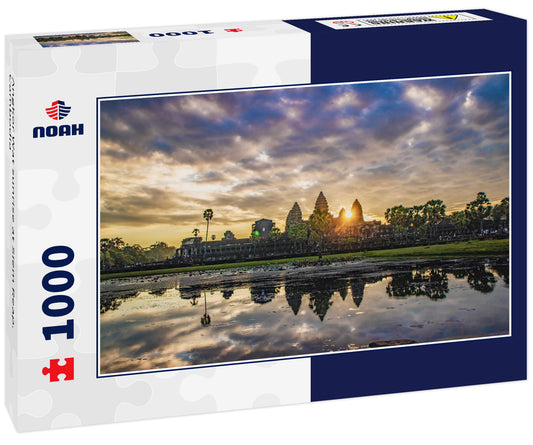 Angkor Wat sunrise at Siem Reap. Cambodia