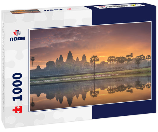 Sunrise view of ancient temple complex Angkor Wat Siem Reap, Cambodia