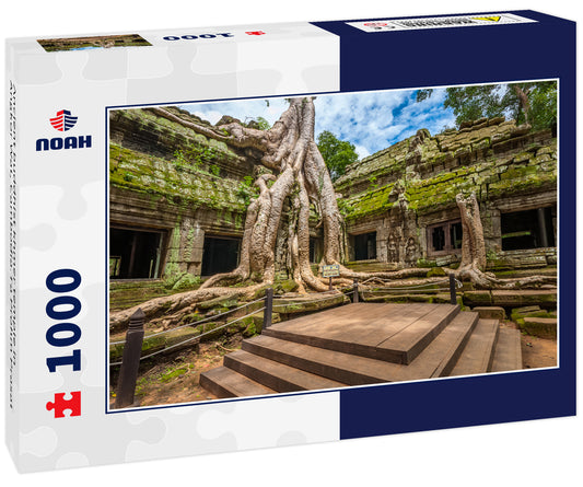 Ancient buddhist khmer temple in Angkor Wat, Cambodia.Ta Prohm Prasat
