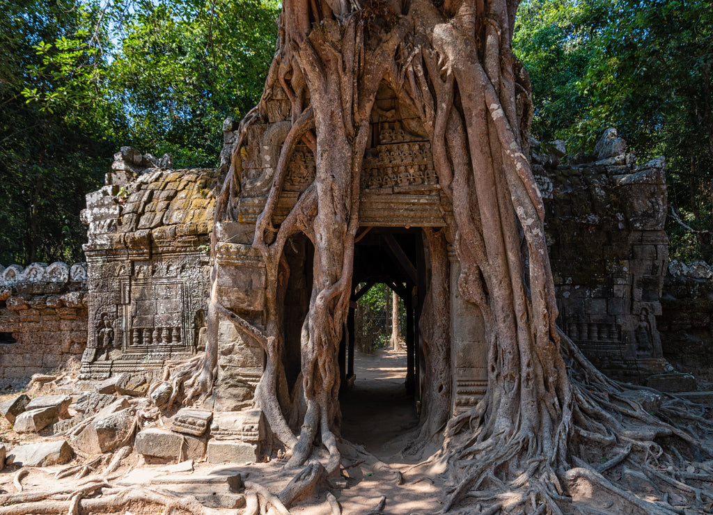 Die Tempelanlage Ta Som in Kambodscha
