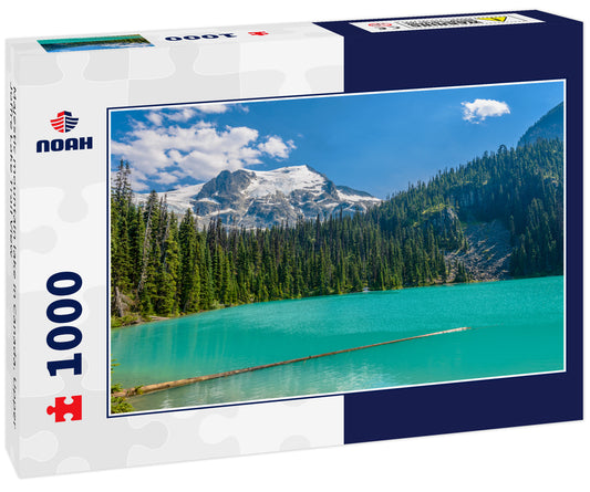 Majestic mountain lake in Canada. Upper Joffre Lake Trail View