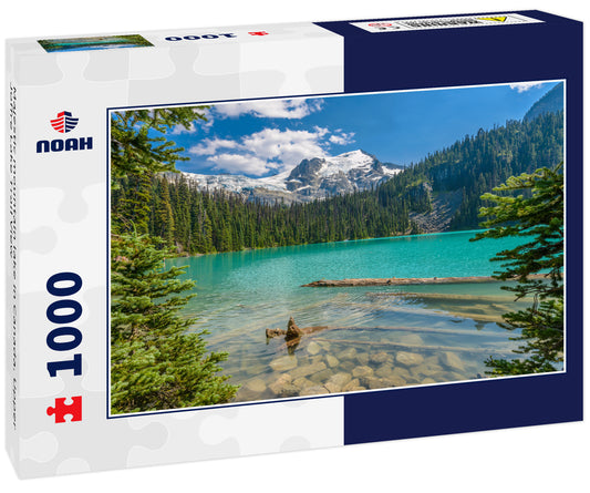 Majestic mountain lake in Canada. Upper Joffre Lake Trail View