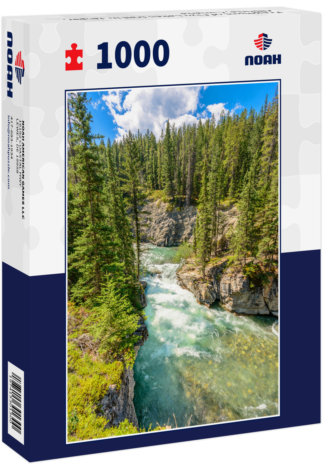 Fragment of Five Lakes trail in Jasper, Alberta, Canada