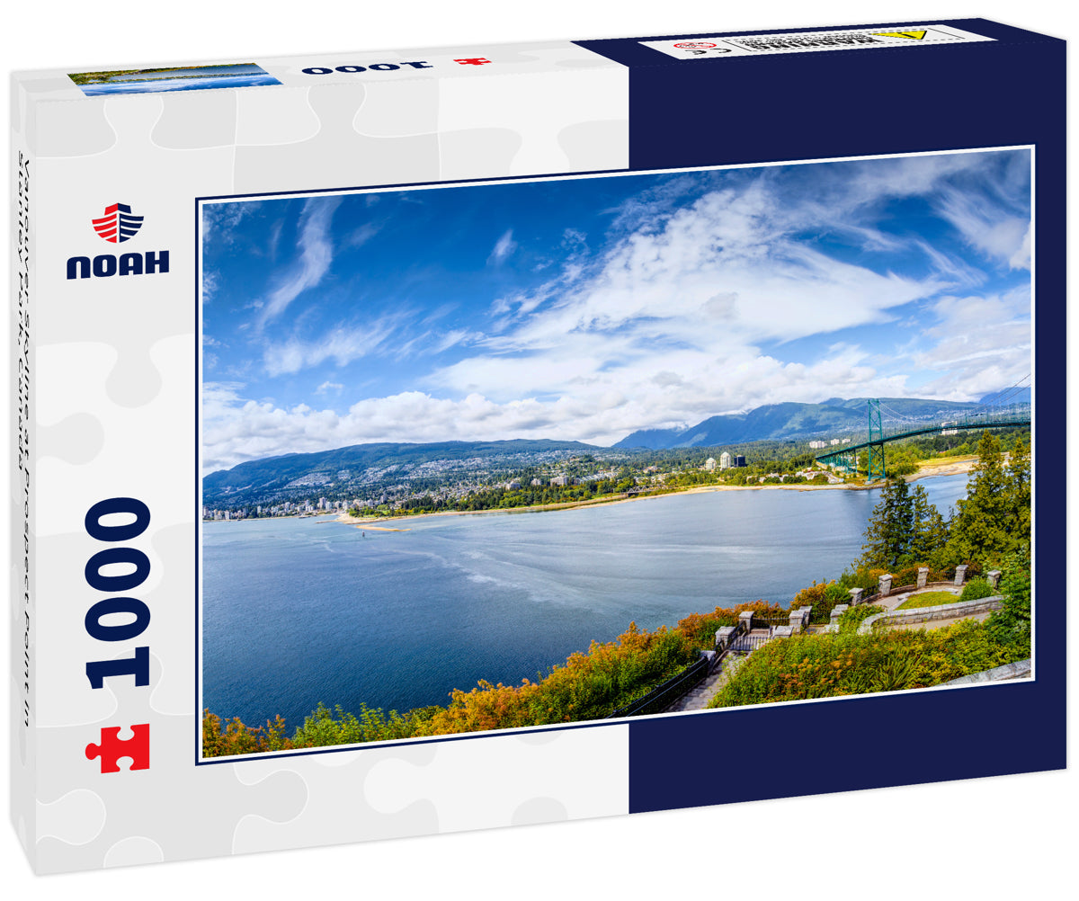 Vanouver Skyline at Prospect Point in Stanley Park, Canada