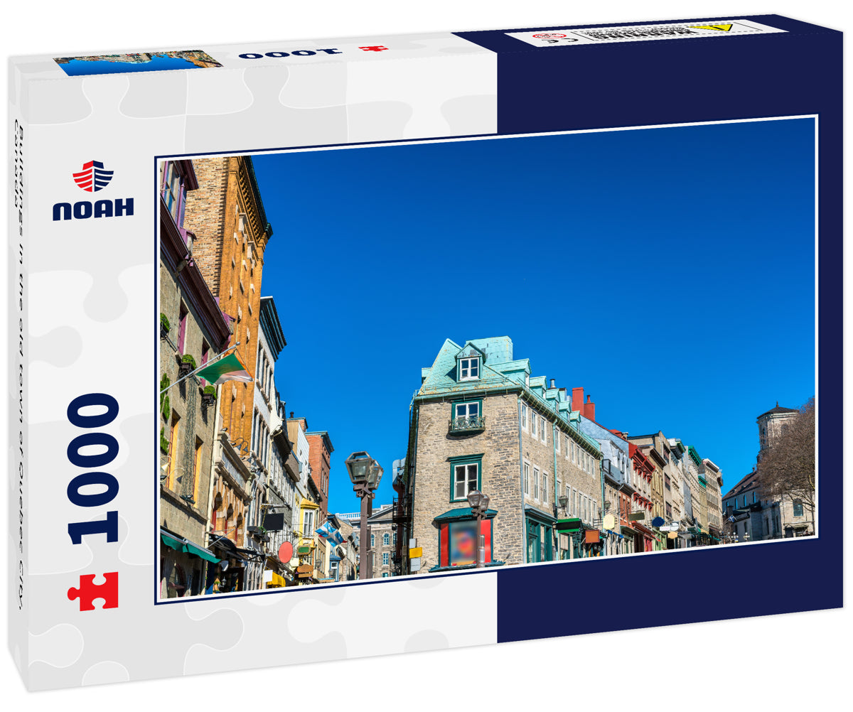 Buildings in the old town of Quebec City, Canada