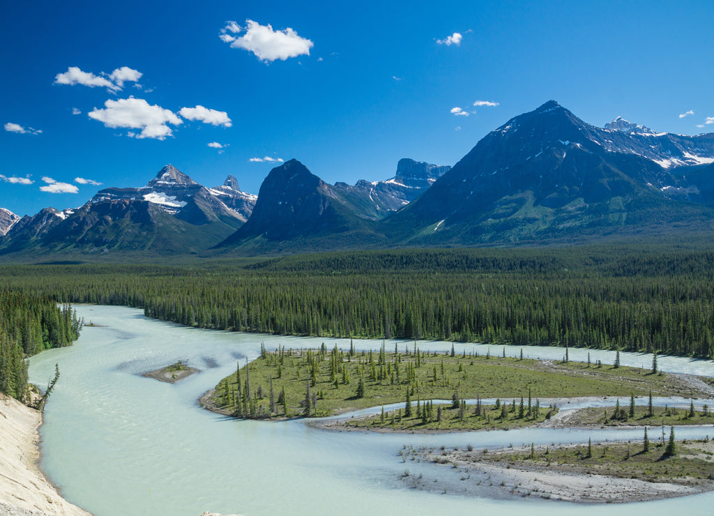 Landschaft am Icefields Parkway, Banff National Park Alberta, Canada