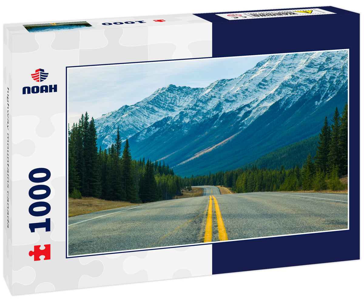 highway mountains canada