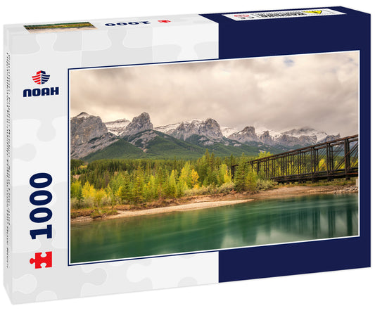 Canmore Engine Bridge - Spur Line and Higashikawa Friendship Trail across the Bow River