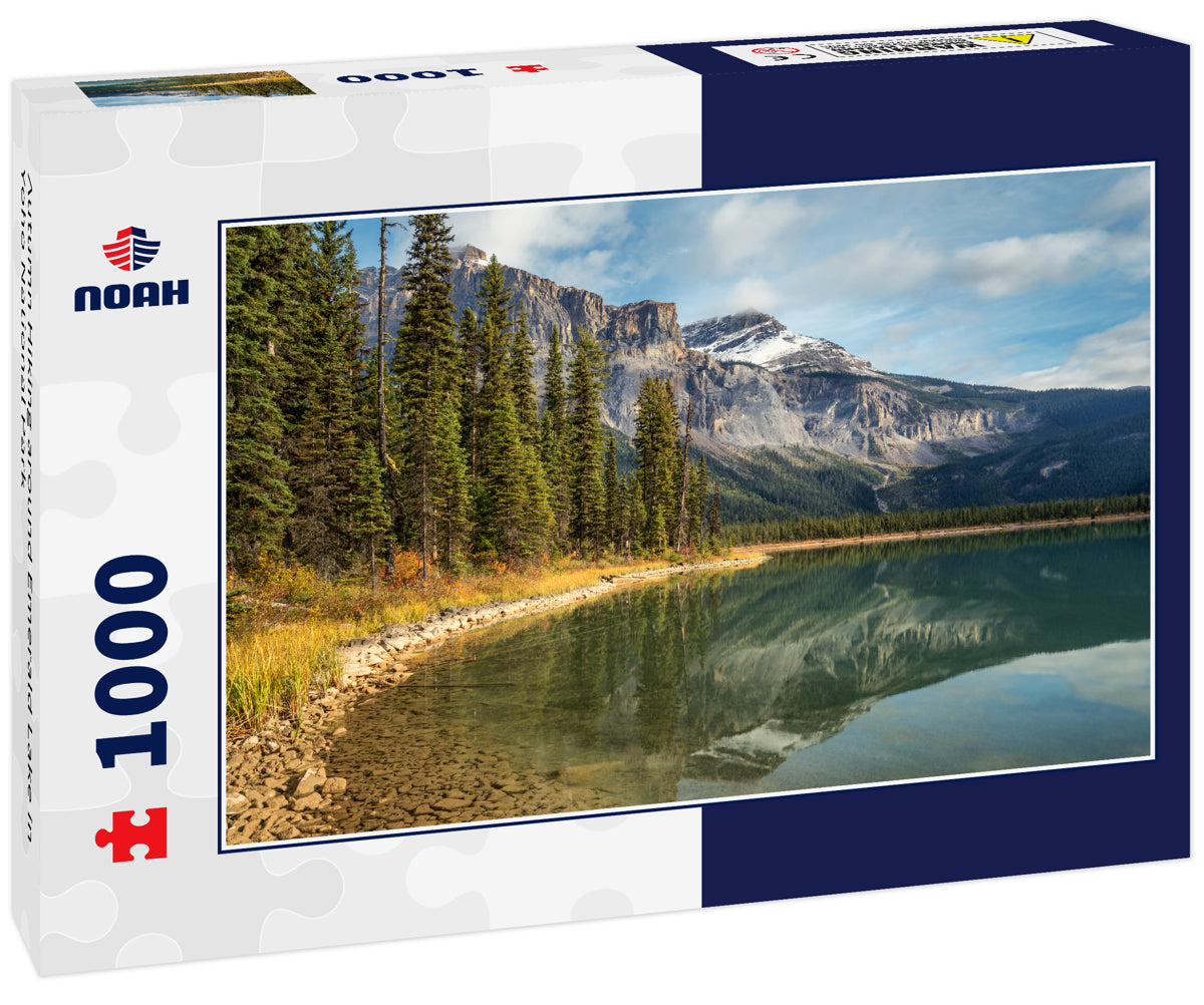 Autumn Hiking around Emerald Lake in Yoho National Park