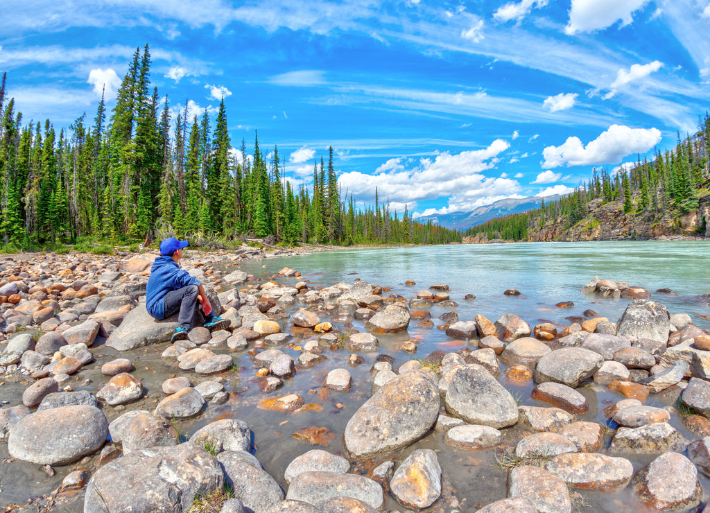 Tranquility in Nature at Jasper National Park in Alberta Canada