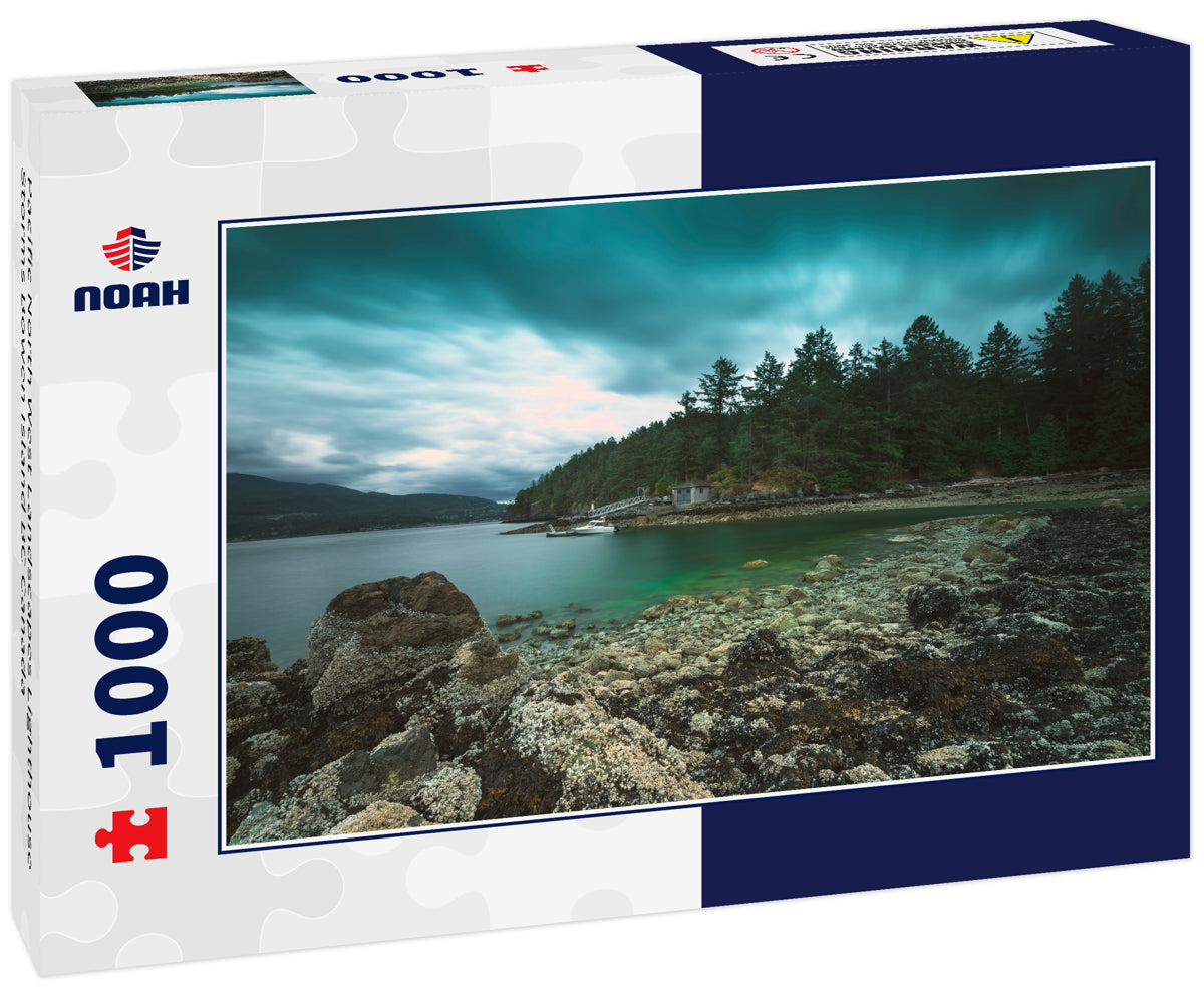 Pacific North West Landscapes Lighthouse Storms Bowen Island BC Canada