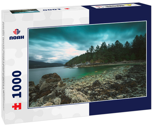 Pacific North West Landscapes Lighthouse Storms Bowen Island BC Canada