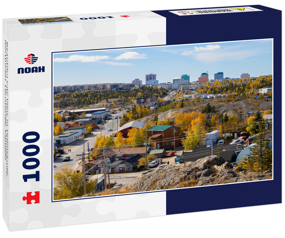 Beautiful City View in Yellowknife, Northwest Territories, Canada