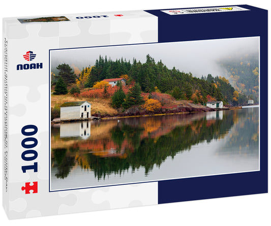 Tranquil autumn morning in Trinity Bay, Newfoundland and Labrador, Canada