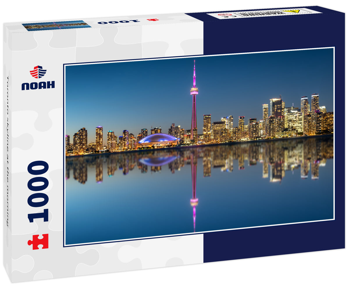 Toronto skyline at the morning