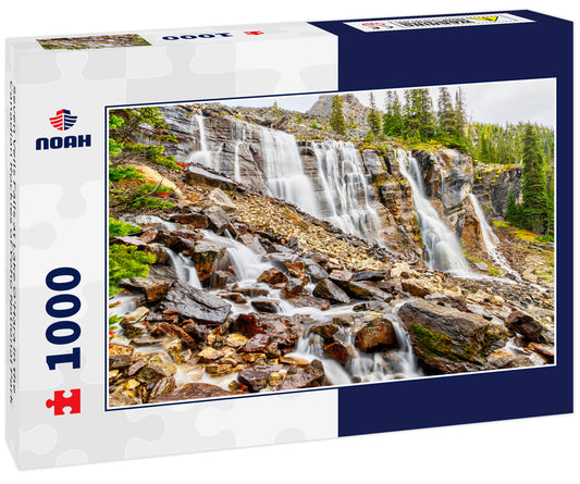 Seven Veils Falls at Lake O'Hara in the Canadian Rockies of Yoho National Park