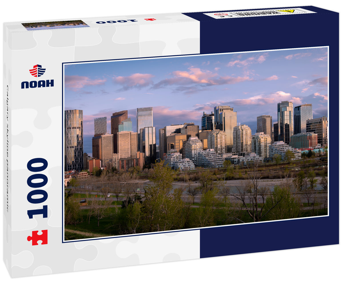 Calgary skyline panoramic