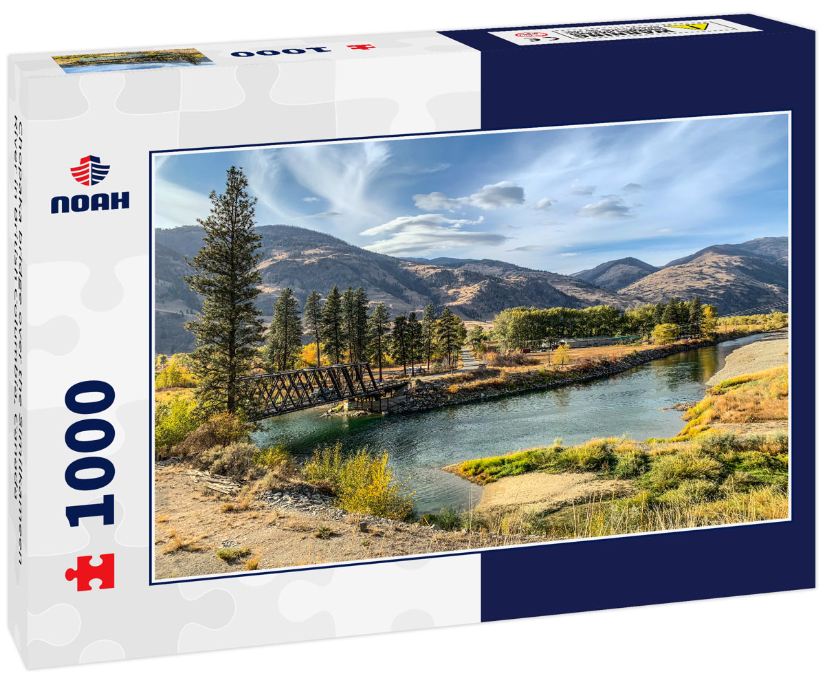 Chopaka bridge over the Similkameen River in British Columbia, Canada