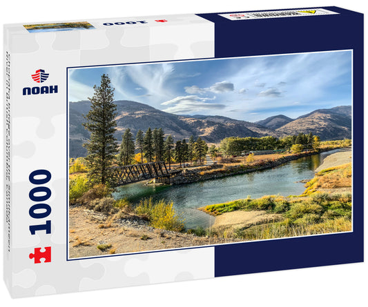 Chopaka bridge over the Similkameen River in British Columbia, Canada