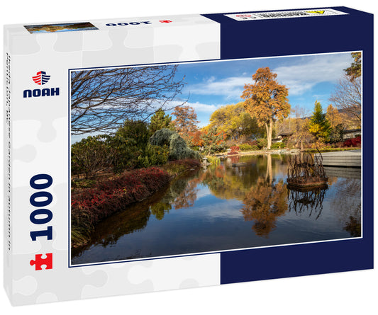 Ikeda Japanese Garden in autumn in Penticton, BC