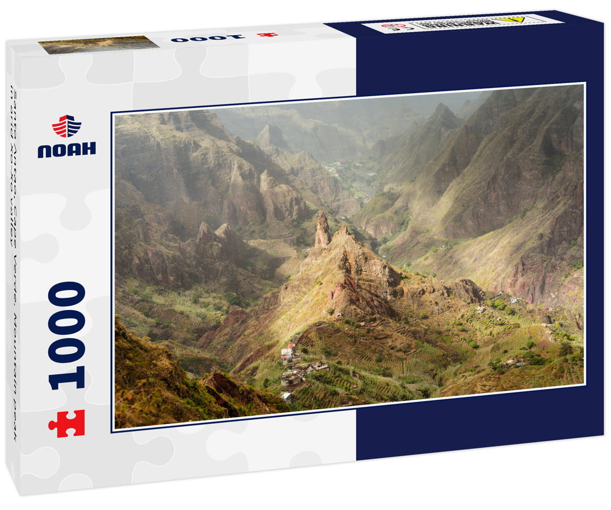 Santo Antao, Cape Verde. Mountain peak in arid Xo-Xo valley