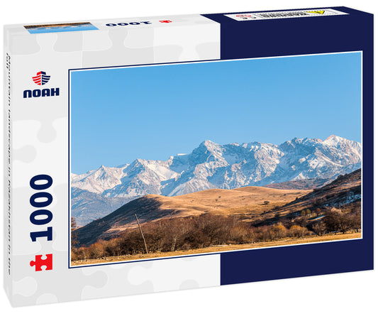 Mountain landscape in Kazakhstan in the fall