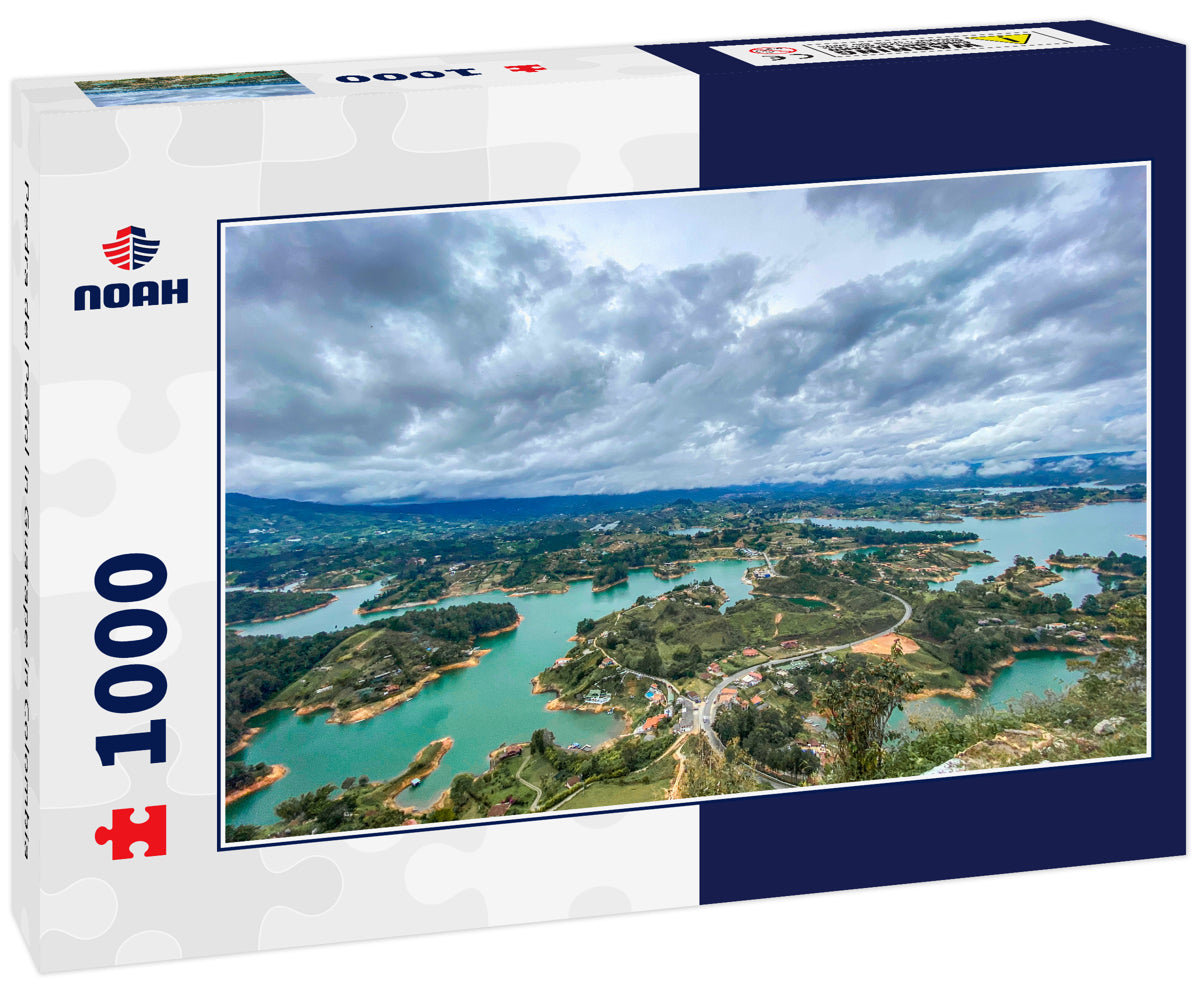 Piedra del Peñol in Guatape in Colombia