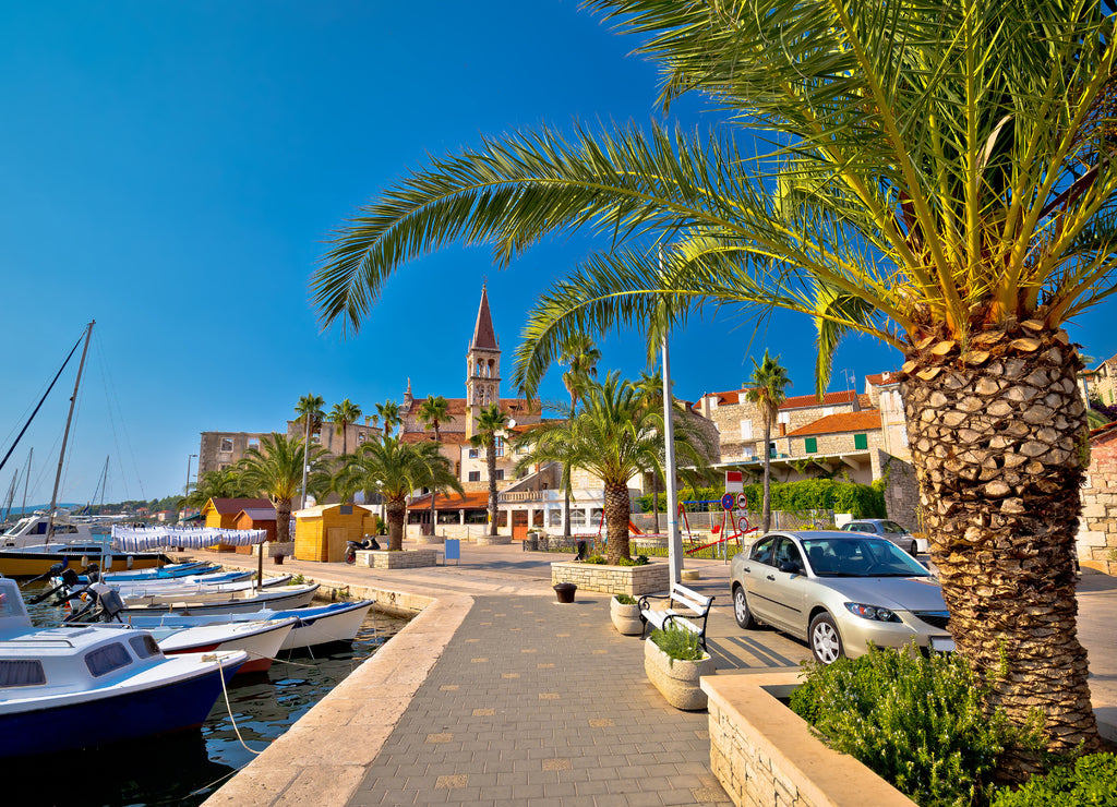 Town of Milna on Brac island