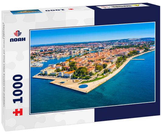 Aerial view of the Old Town of Zadar, Croatia