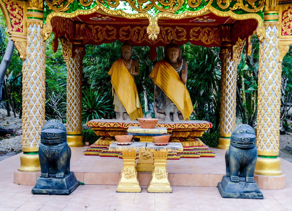 Inpeng temple in luang prabang Laos South East Asia