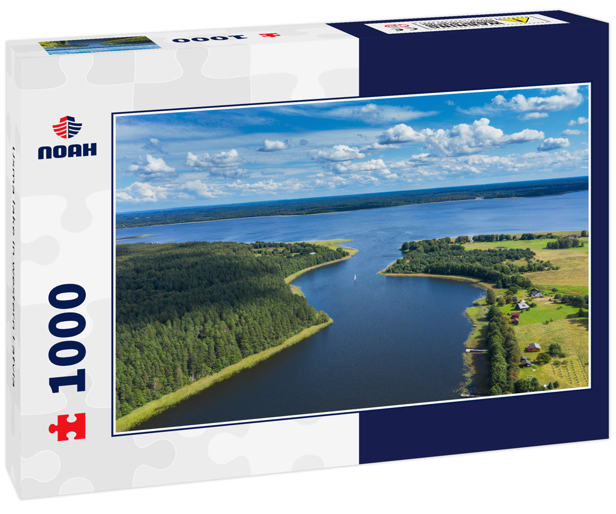 Usma lake in western Latvia