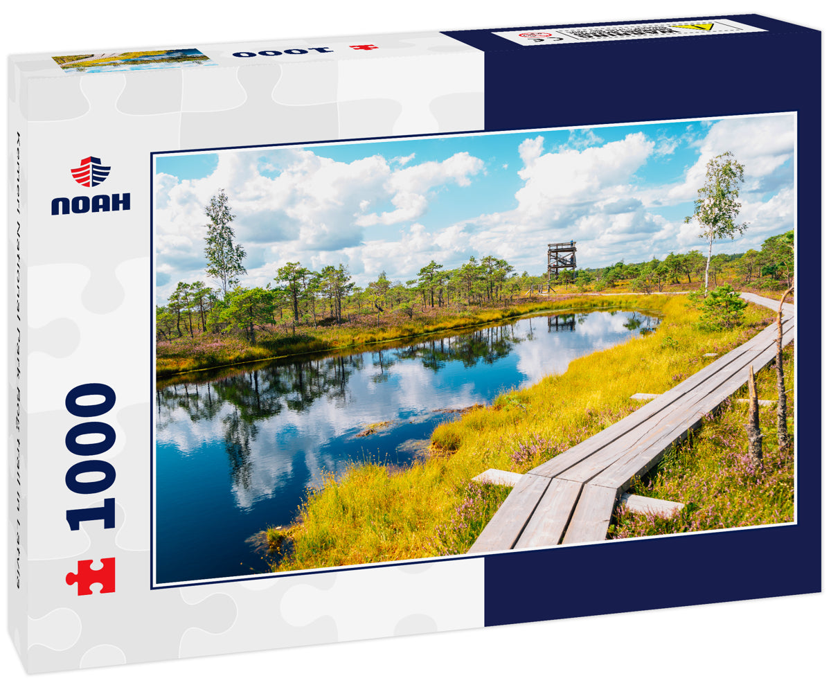 Kemeri National Park Bog trail in Latvia